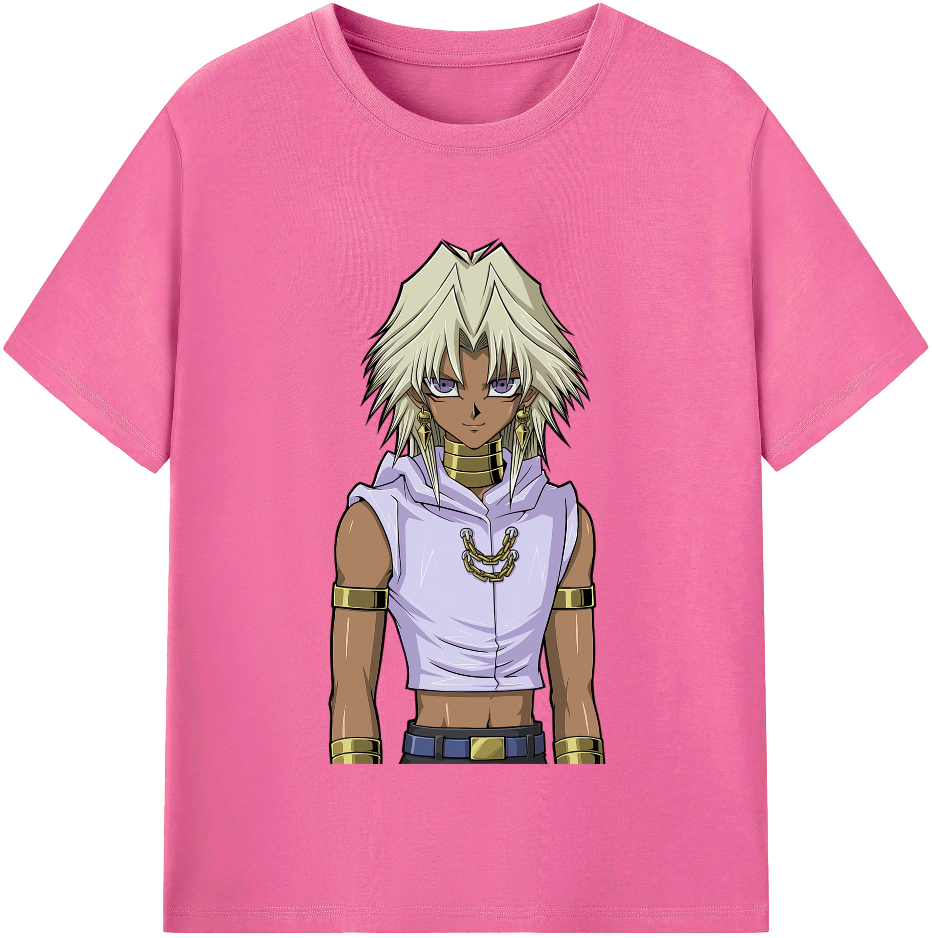 （画像用） 遊☆戯☆王 Yu-Gi-Oh! レディースカジュアルプリントTシャツ（綿100％）